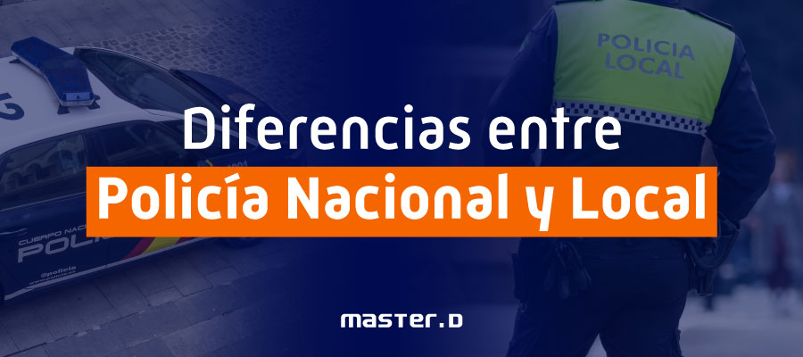 Diferencias policía nacional y local