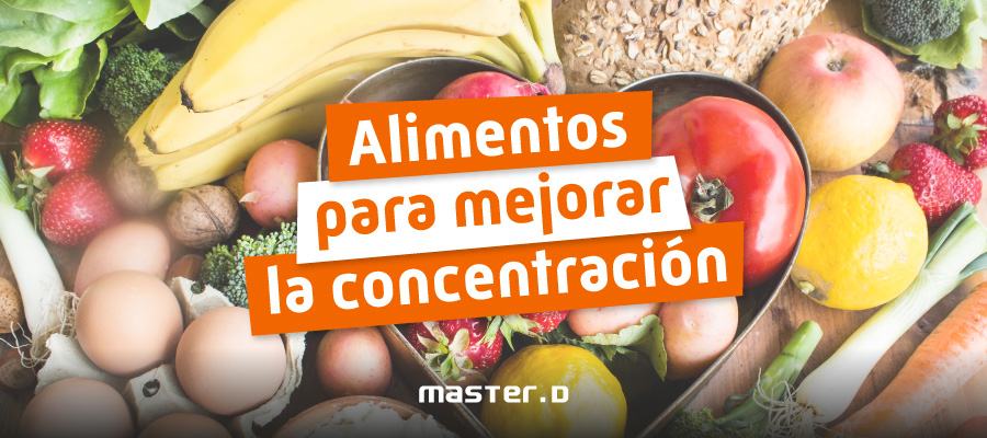 alimentos para la concentración