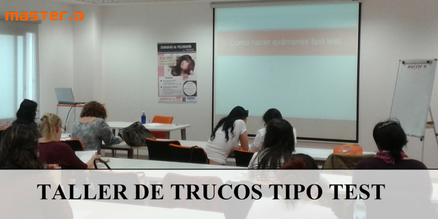 exámenes tipo test en MasterD Madrid