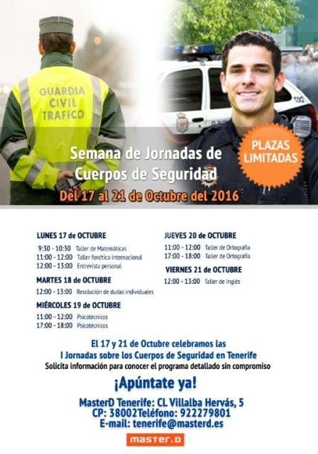 oposiciones policia y guardia civil tenerife