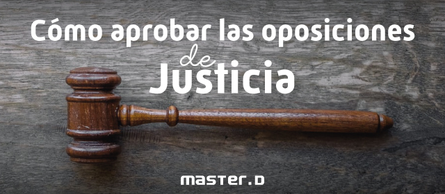 aprobar oposiciones justicia