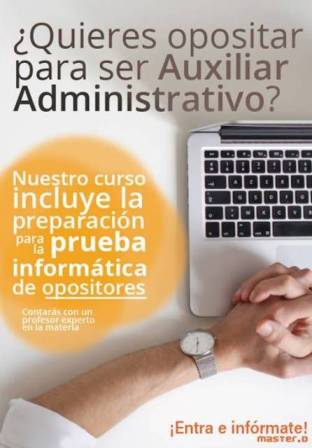 pruebas oposiciones auxiliar administrativo