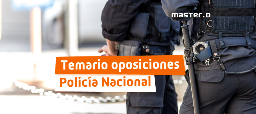 Mejor temario Policía Nacional