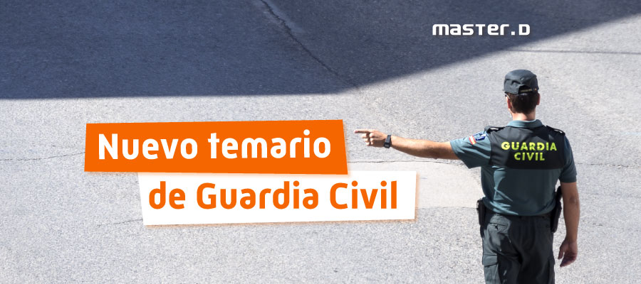 Temario Oposiciones Guardia Civil 2023