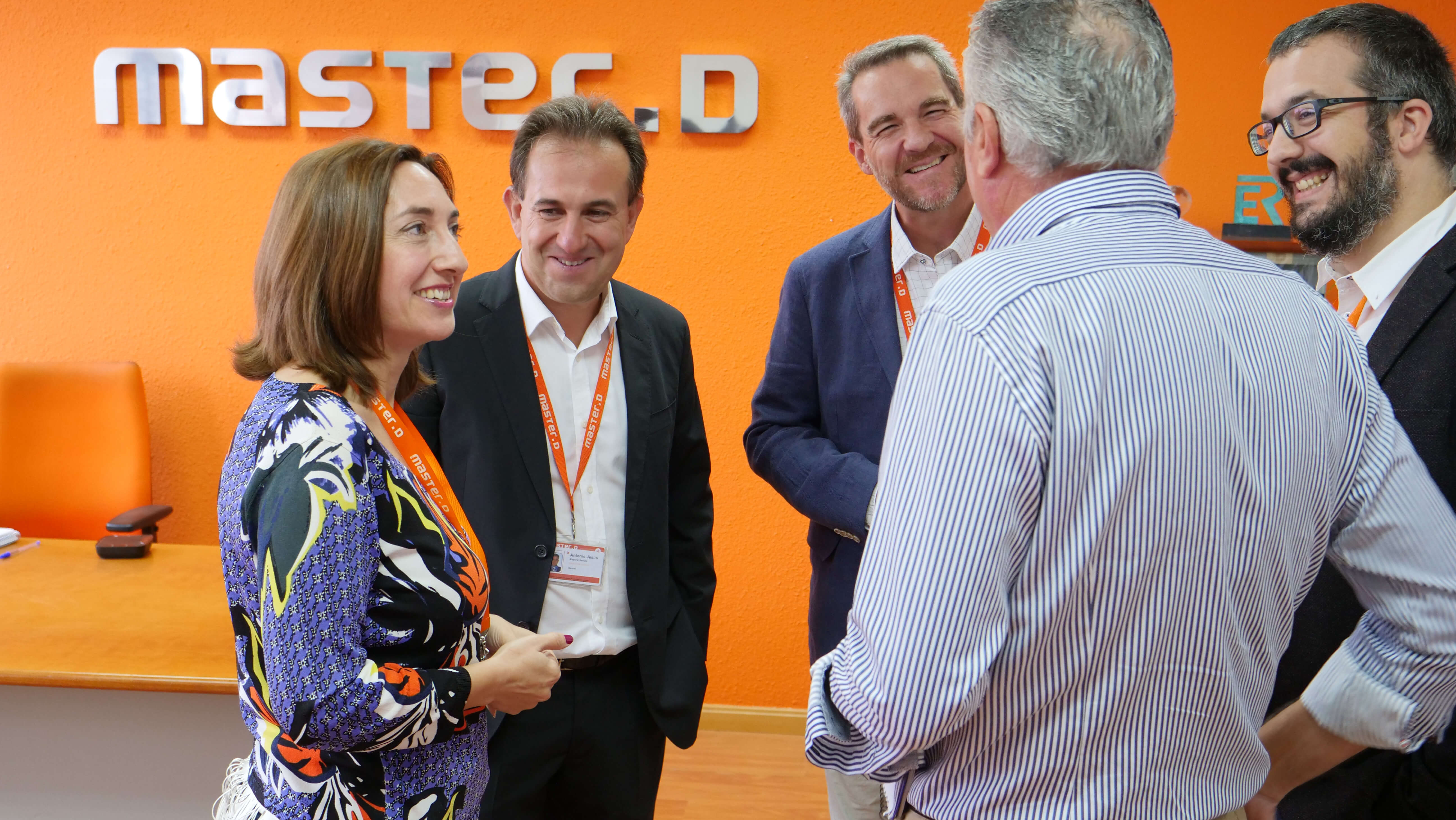 María Soledad de la Puente visita MasterD