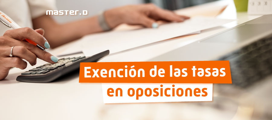 exencion tasas oposiciones