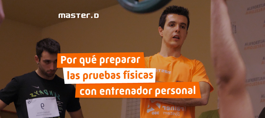 entrenador personal para oposiciones