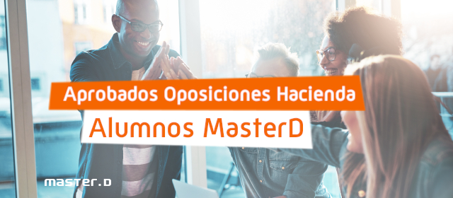 Porcentaje aprobados MasterD