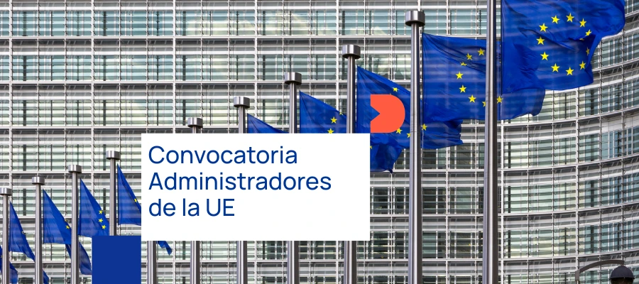 Convocatoria plazas Administradores UE