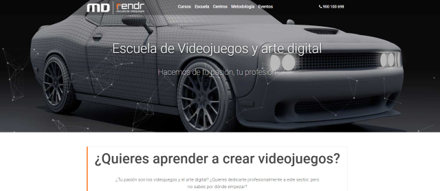 escuela videojuegos masterd