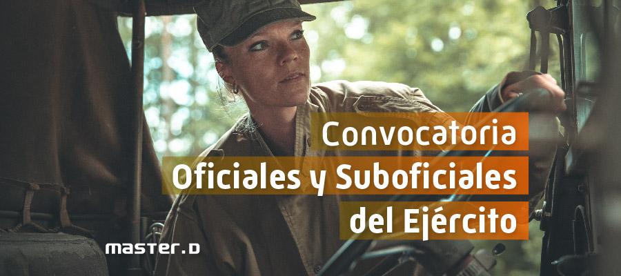 Convocatoria suboficiales y oficiales ejercito 