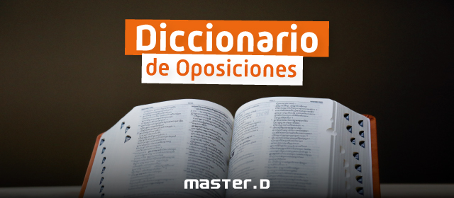 Diccionario para oposiciones