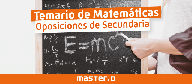 Mejor Temario Oposiciones Matemáticas