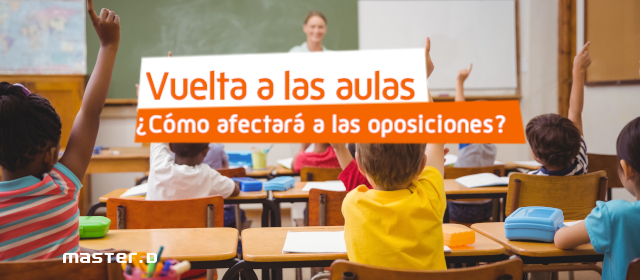 Vuelta a las aulas en septiembre