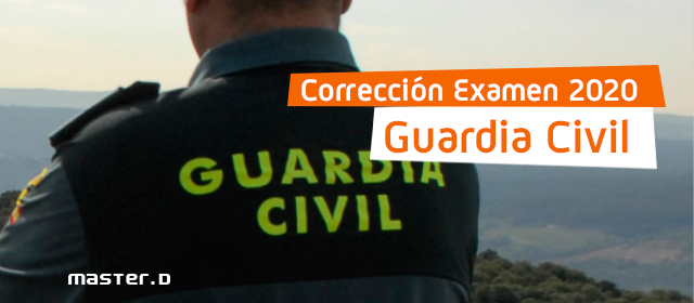 Preguntas corregidas del examen de guardia civil 