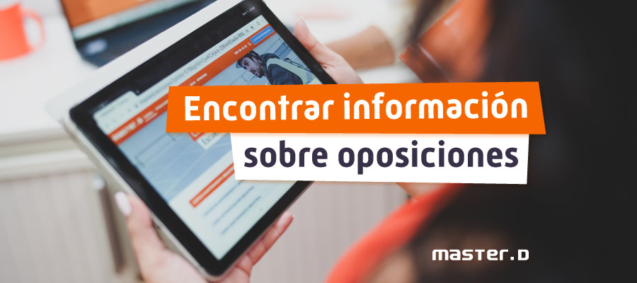Cómo buscar oposiciones
