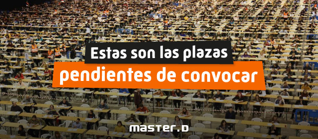 Oposiciones pendientes de convocar