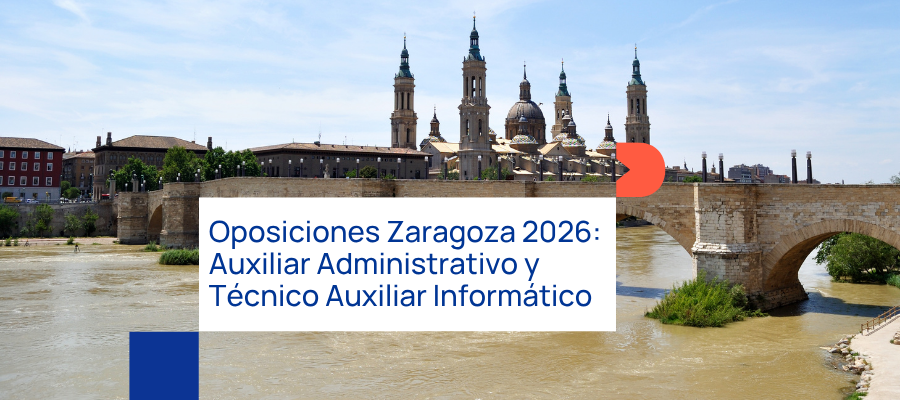 Ayuntamiento Zaragoza 2026: 85 Auxiliares y 10 TAI