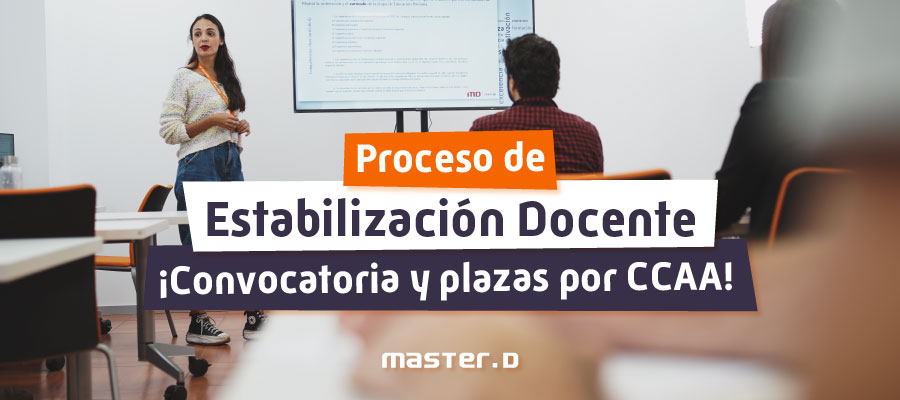 Plazas educación 2023 y 2024 