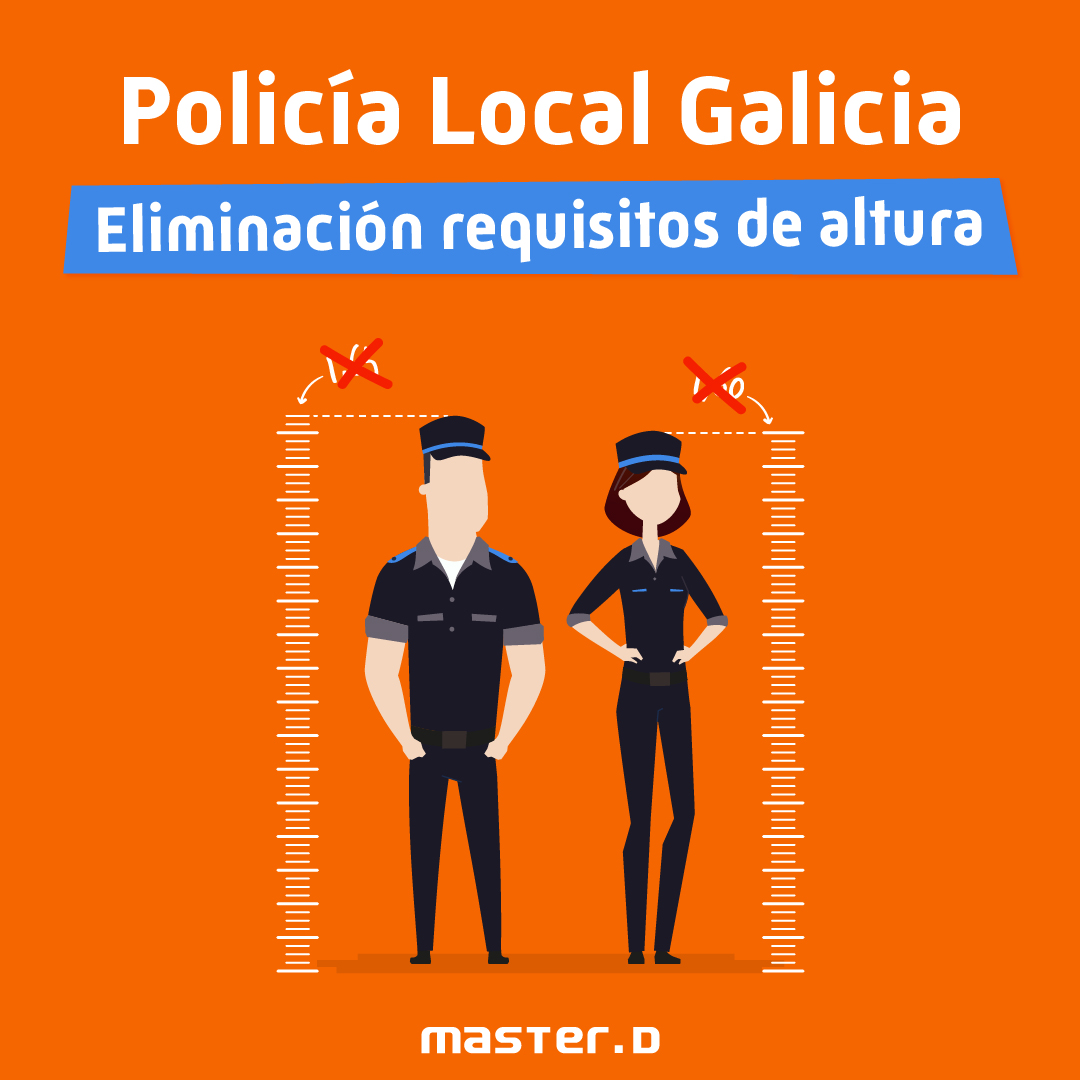 Requisito Altura Policía Galicia