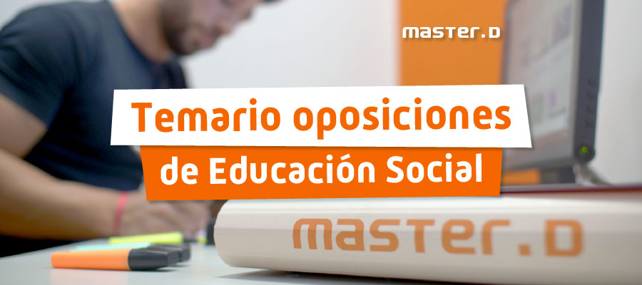 Temario Educación Social 2023