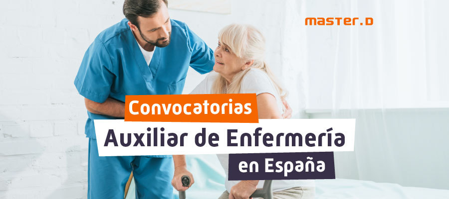 Evolución convocatorias Auxiliar de Enfermería en España