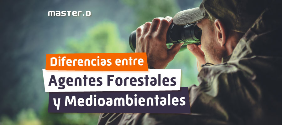 Agente forestal y medioambiental diferencias