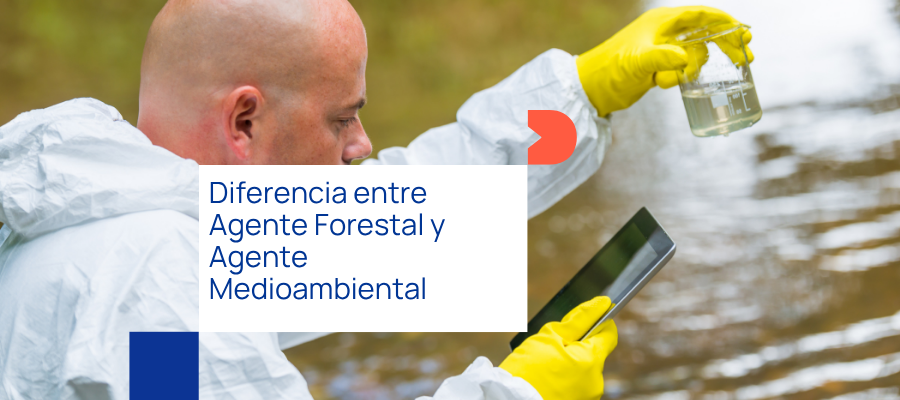Agente forestal y medioambiental diferencias