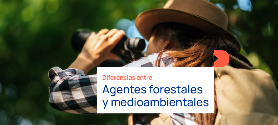 Agente forestal y medioambiental diferencias
