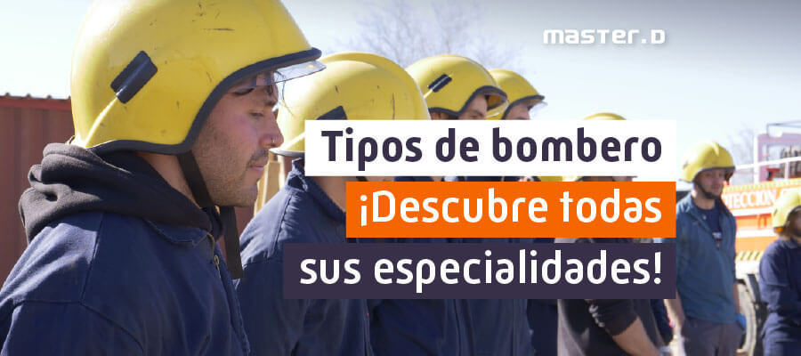 Tipos de bomberos España