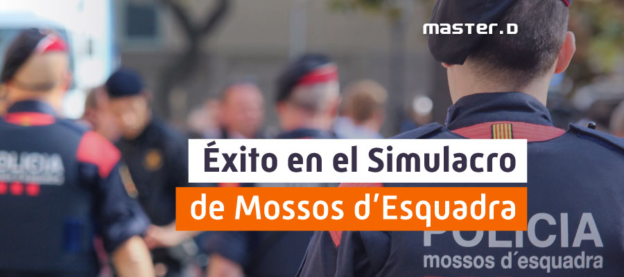 Simulacro mossos esquadra