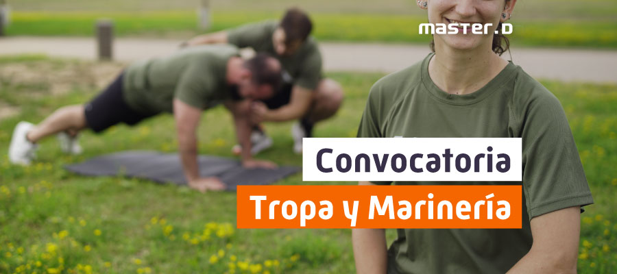 Convocatoria Tropa y Marinería 2024