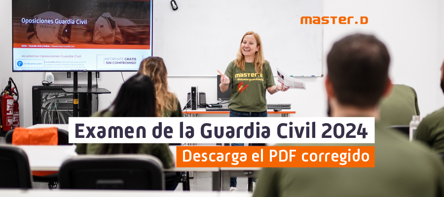 Examen Guardia Civil 2024