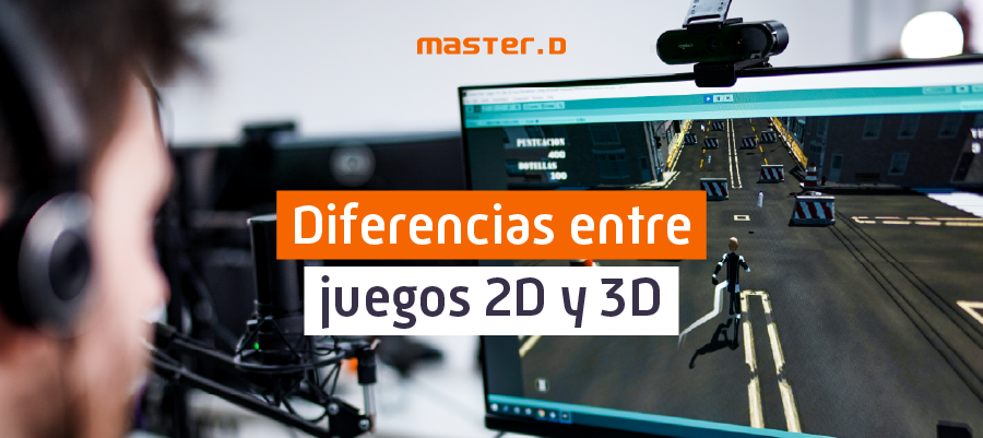 descubre los videojuegos 2d y 3d