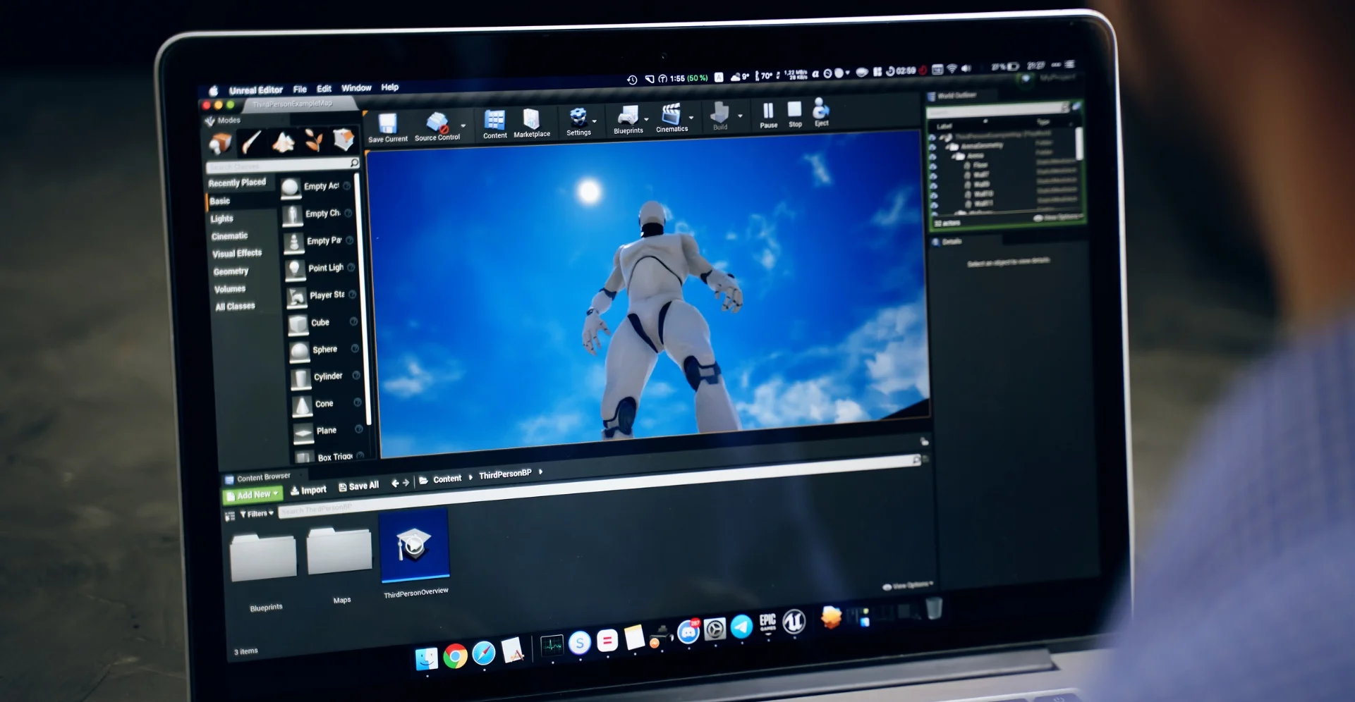 programador unreal engine