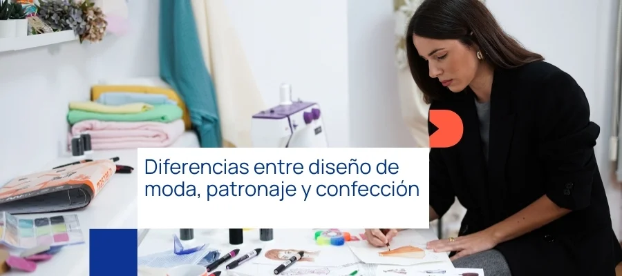 diseño de moda, confección y patronaje