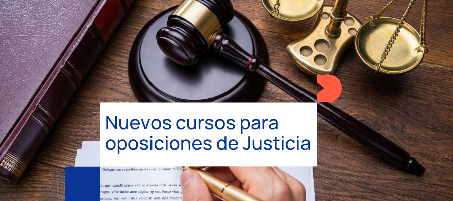 Nuevos cursos para oposiciones de Justicia de Davante MasterD
