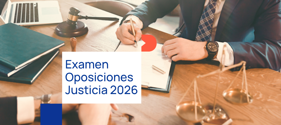Examen Oposiciones Justicia 2026
