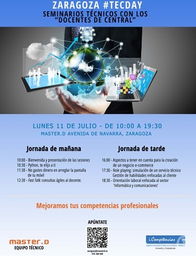 Zaragoza #Tecday: Informática y comunicaciones a tu alcance