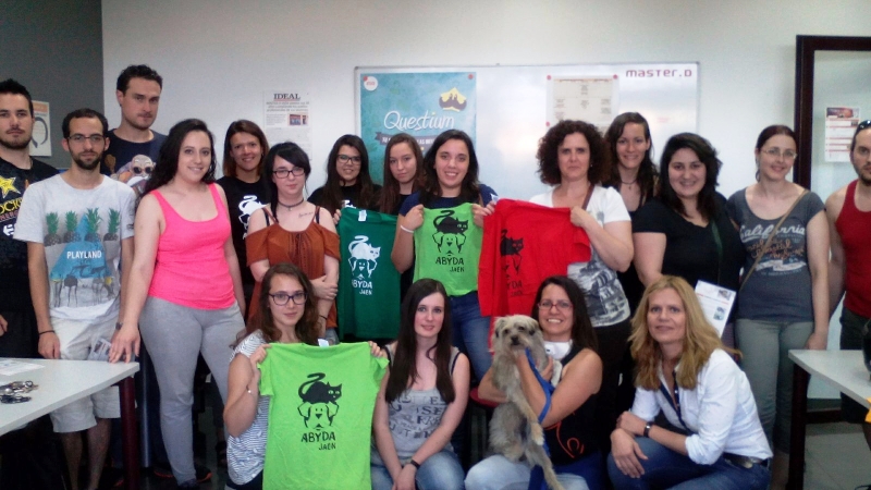 Jornada sobre animales en adopción en MasterD Jaén