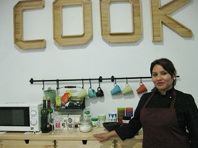 Entrevistamos  a Merry Muñoz, alumna del Curso de Cocina y Pastelería 