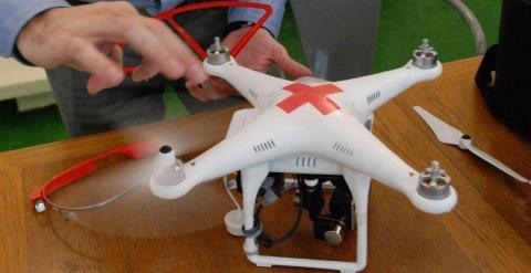 Uso de drones en emergencias sanitarias