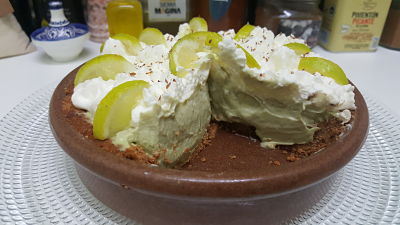 Avocado-Lime Cheesecake -Tarta de Aguacate y Lima