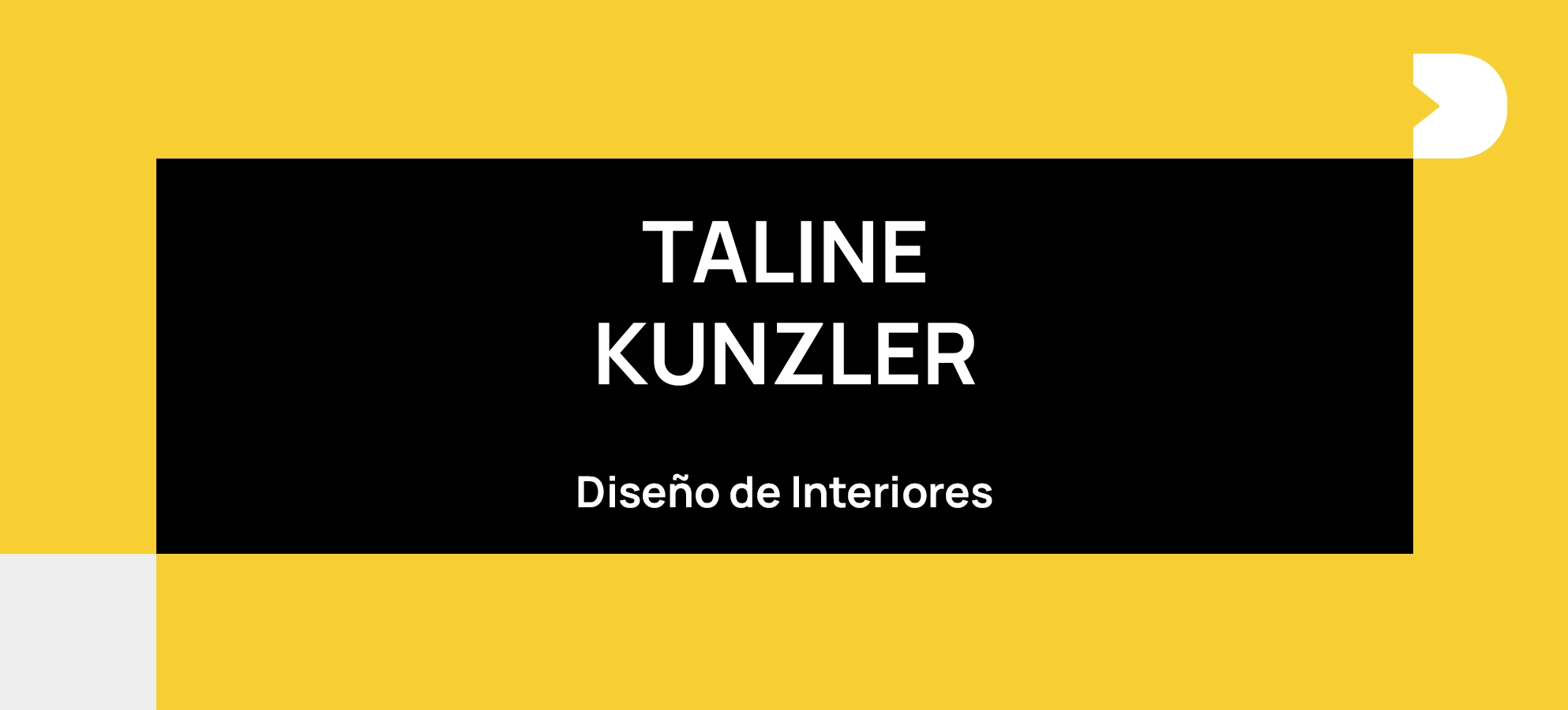 Taline trabaja como diseñadora de interiores