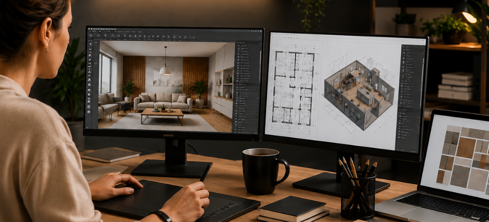 5 Mejores Programas de Diseño de Interiores que Todo Diseñador Debe Conocer