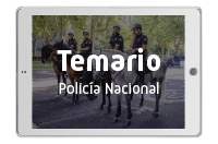 Temario Policía Nacional 2025