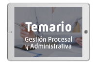 Temario Gestión Procesal Justicia 2025