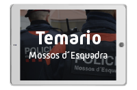 Temario Mossos d'Esquadra 2025