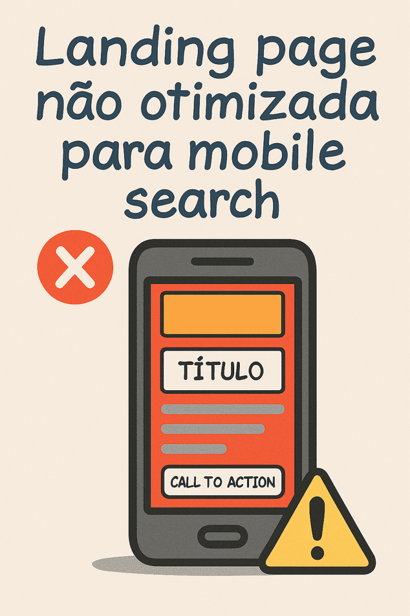 Otimização de Landing Page para Mobile Search