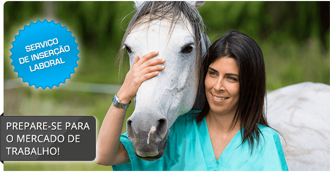 Curso de Auxiliar de Veterinária de Equinos Curso de Auxiliar de Veterinária de Equinos